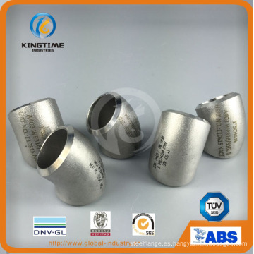 Butt Weld Fittings Codo de acero inoxidable de radio largo 45D codo (KT0291)